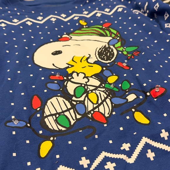 Peanuts Light Up Christmas Sweater - Picture 3 of 6
